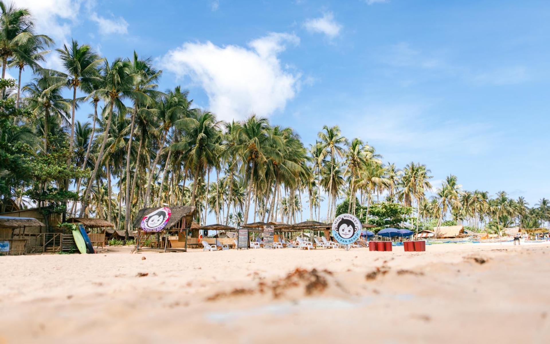 Mad Monkey Hostel Nacpan Beach (Adults Only) El Nido Eksteriør bilde